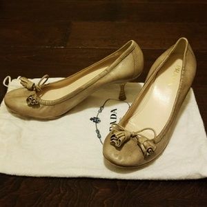 Authentic Prada Kitten Heel Pumps